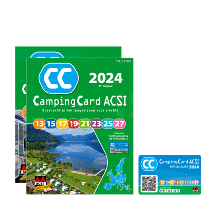 CampingCard ACSI kortingskaart en campinggids 2024