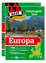 ACSI Campinggids 2024 Europa groene boekje