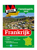 ACSI Campinggids 2024 Frankrijk groene boekje