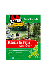 ACSI Campinggids klein en fijn kamperen 2024 groene boekje