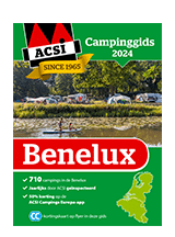 ACSI campinggids Benelux 2024 groene boekje
