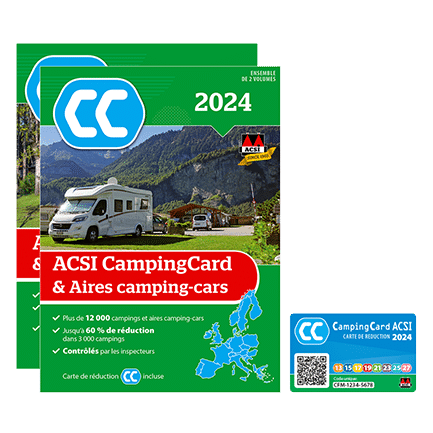 ACSI CampingCard & Aires camping-cars France