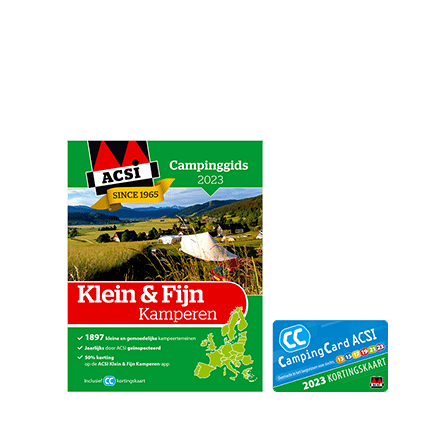 ACSI Campinggids Klein en Fijn kamperen
