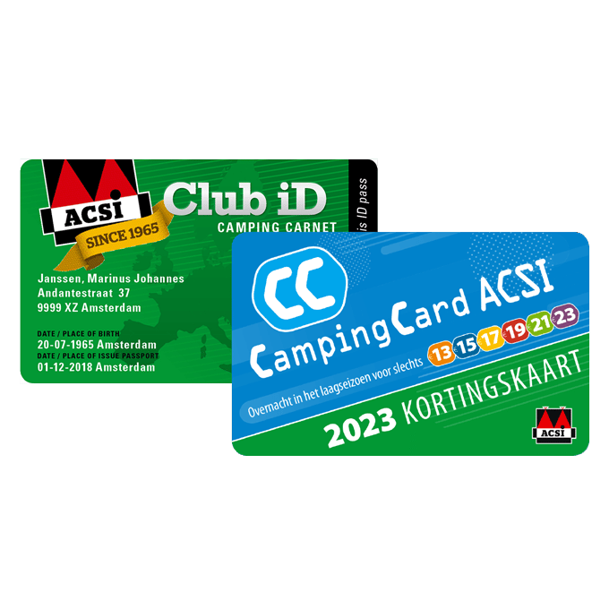 CampingCard ACSI en Club ID