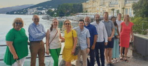 De betrokken Europese partners tijdens de laatste bestuursraad in Kroatië | Master Sustainable Outdoor Hospitality Management ACSI