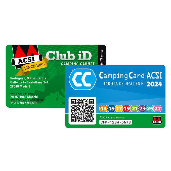 ACSI Club ID & CampingCard ACSI 2024