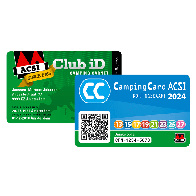 ACSI Club ID en CampingCard ACSI 2024