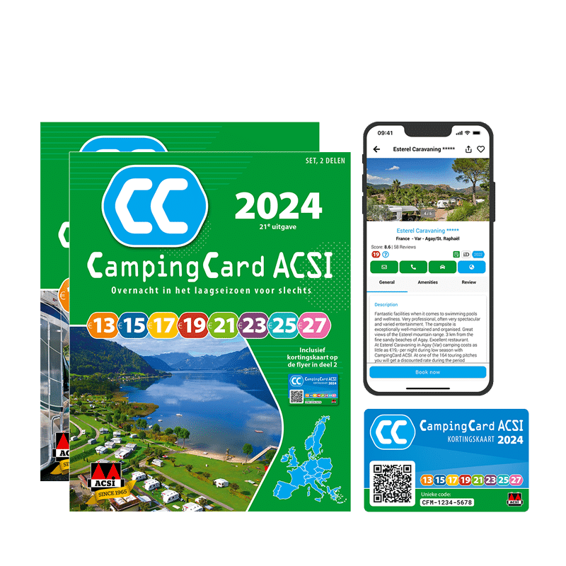 CampingCard ACSI met app