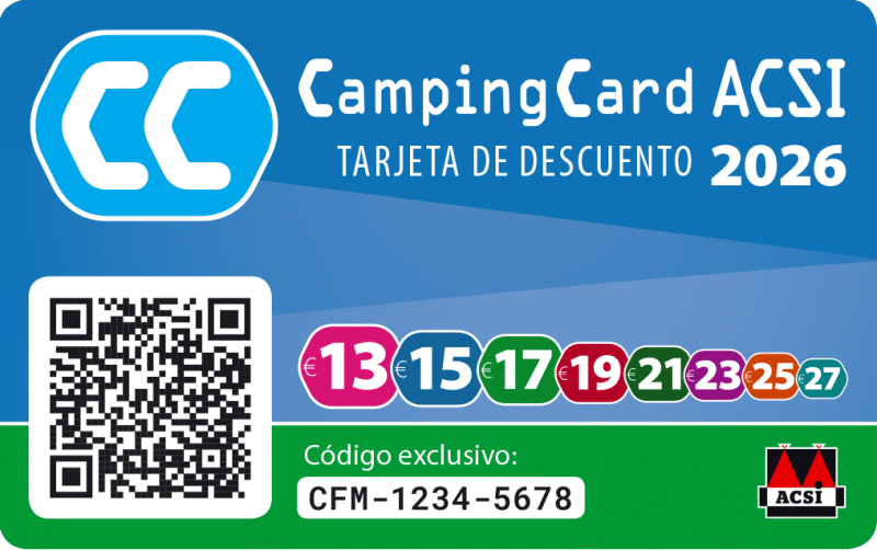 CampingCard ACSI pas