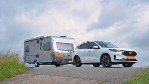 Ford Kuga populaire trekauto caravan