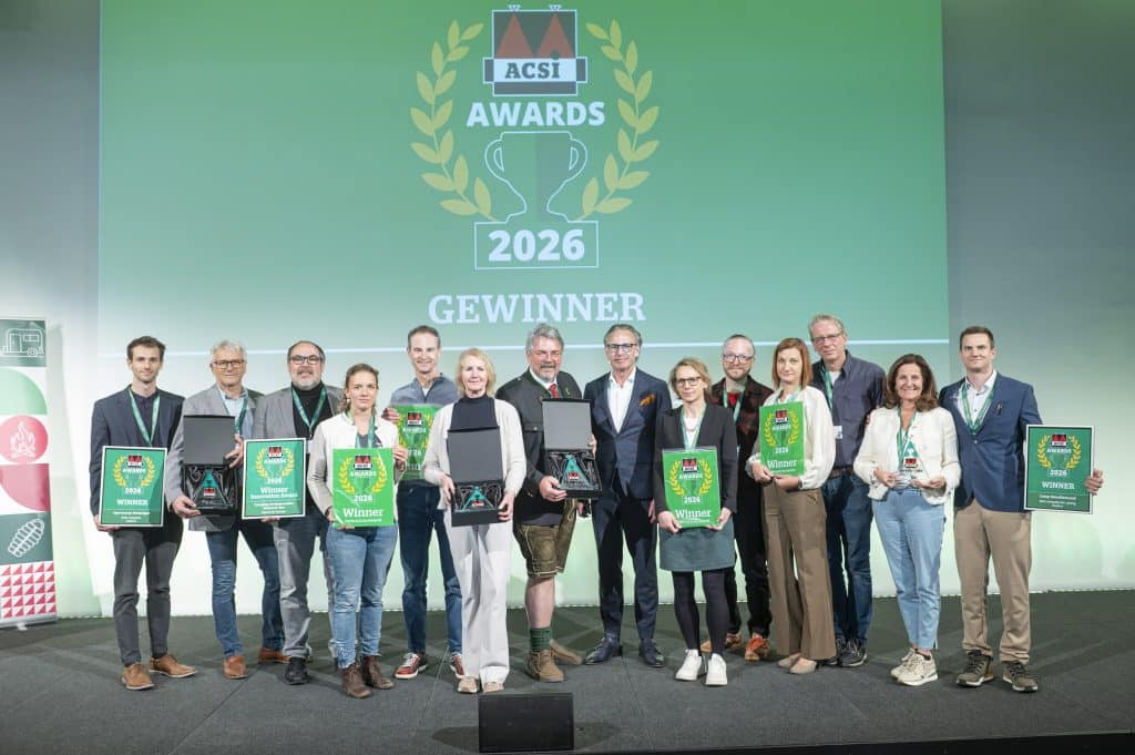 ACSI Awards uitgereikt tijdens Camping Gipfel in Graz | ACSI